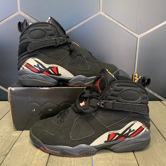 Jordan Other - 2008 Air Jordan 8 Retro Playoff Black Shoe Size 8